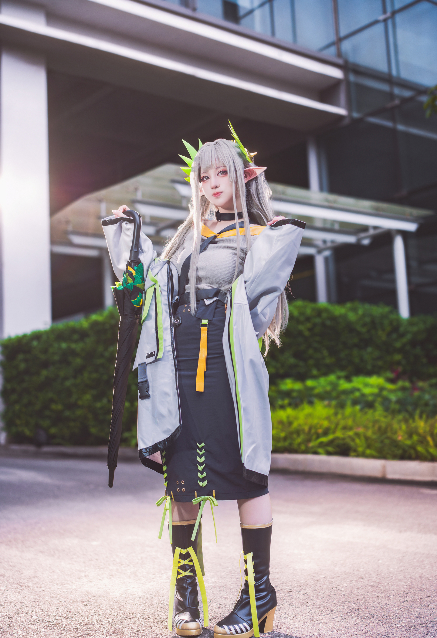《明日方舟》缪尔赛思cosplay (6/9) 《明日方舟》缪尔赛思cosplay 第6张 - 缪尔赛思图集
