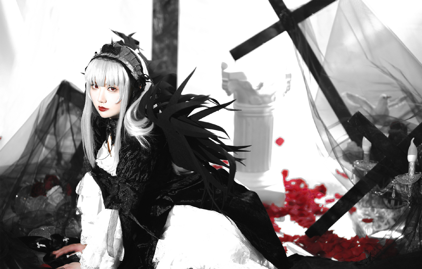 《蔷薇少女》水银灯cosplay (2/12) 《蔷薇少女》水银灯cosplay 第2张 - 水银灯图集