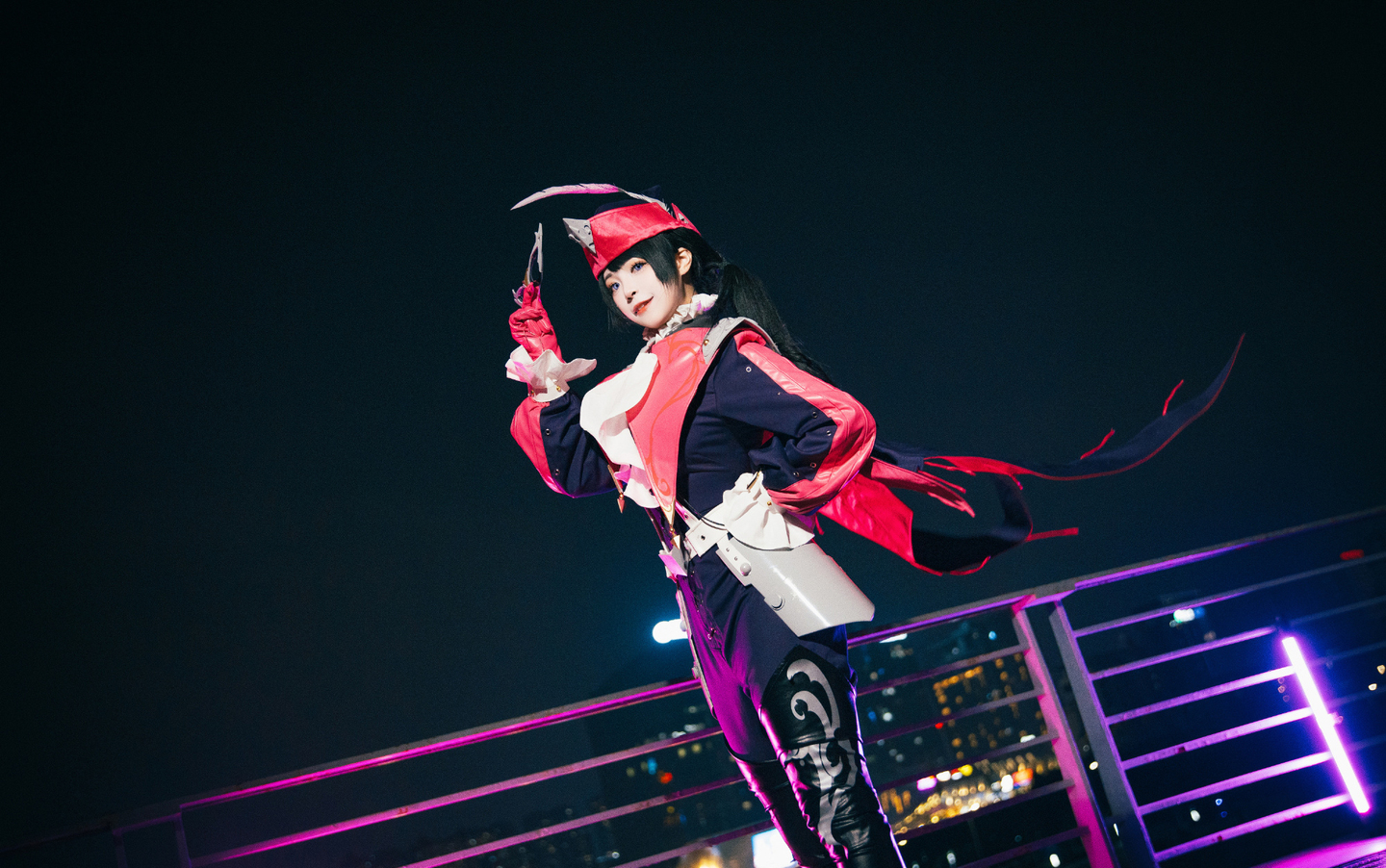 《女神异闻录:夜幕魅影》野毛朋子cosplay (2/10) 《女神异闻录:夜幕魅影》野毛朋子cosplay 第2张 - 野毛朋子图集