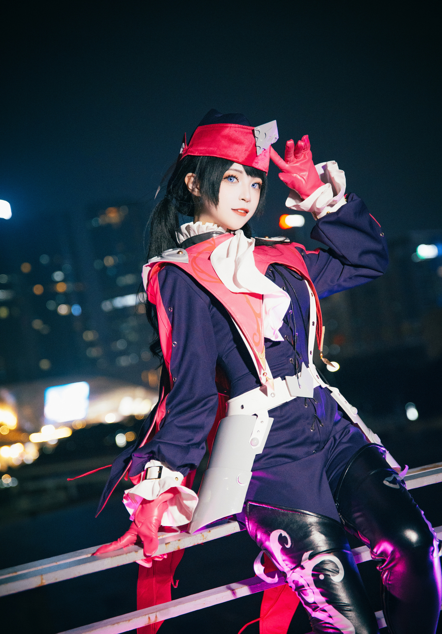 《女神异闻录:夜幕魅影》野毛朋子cosplay (4/10) 《女神异闻录:夜幕魅影》野毛朋子cosplay 第4张 - 野毛朋子图集