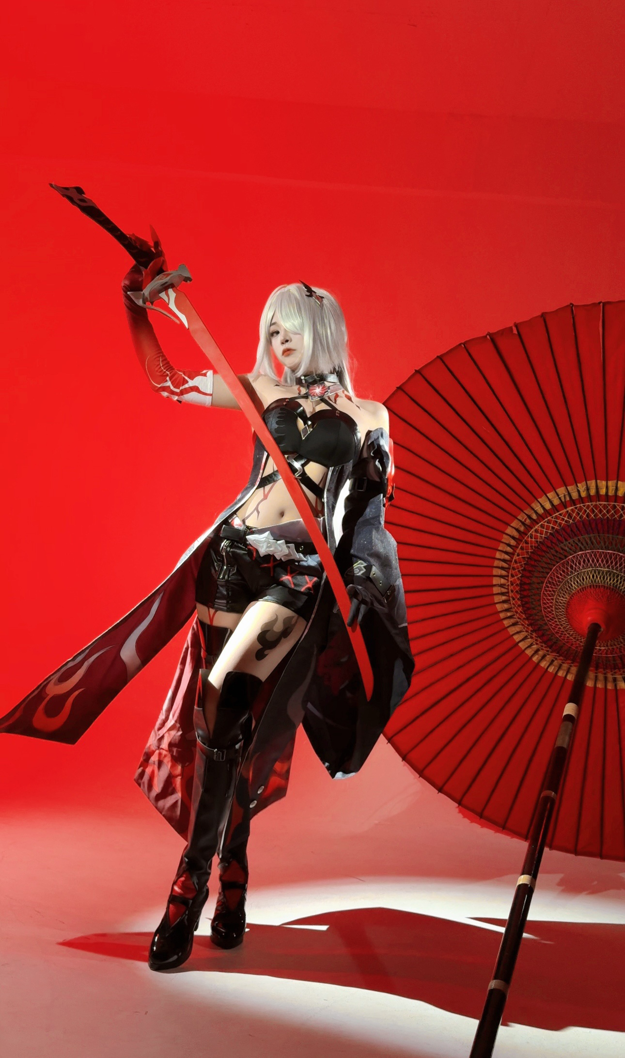 《崩坏:星穹铁道》砂金cosplay (3/9) 《崩坏:星穹铁道》砂金cosplay 第3张 - 砂金图集