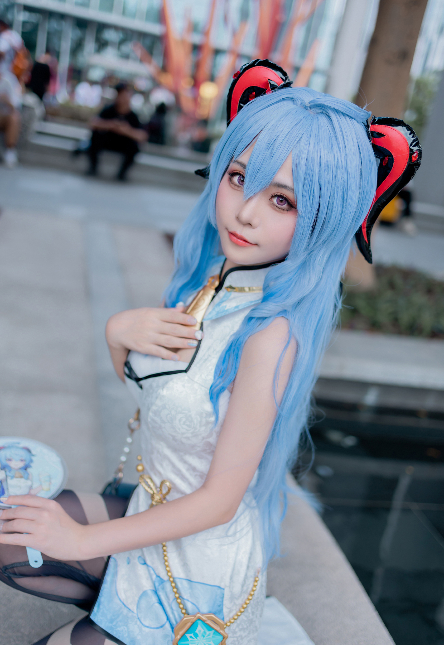 《原神》甘雨cosplay (3/9) 《原神》甘雨cosplay 第3张 - 甘雨图集