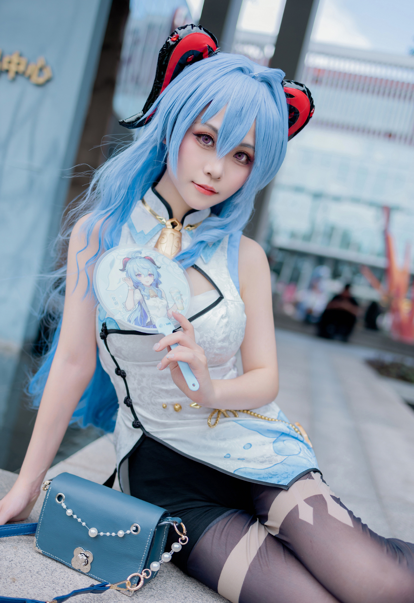《原神》甘雨cosplay (4/9) 《原神》甘雨cosplay 第4张 - 甘雨图集