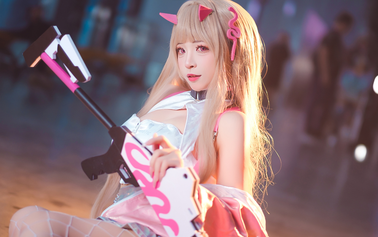 《胜利女神:妮姬》毒蛇cosplay (2/5) 《胜利女神:妮姬》毒蛇cosplay 第2张 - 毒蛇图集