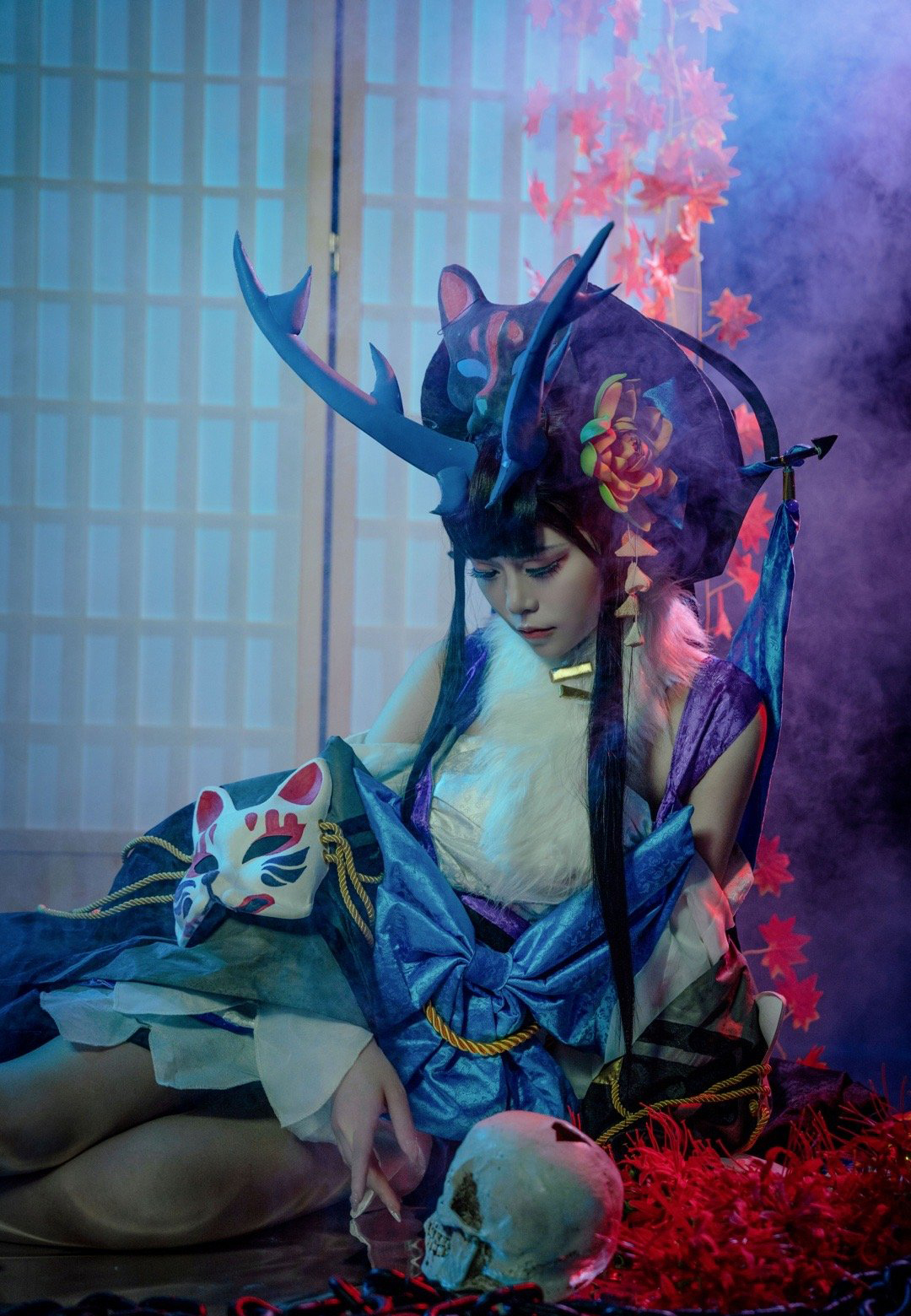 《决战!平安京》阎魔cosplay (4/9) 《决战!平安京》阎魔cosplay 第4张 - 阎魔图集