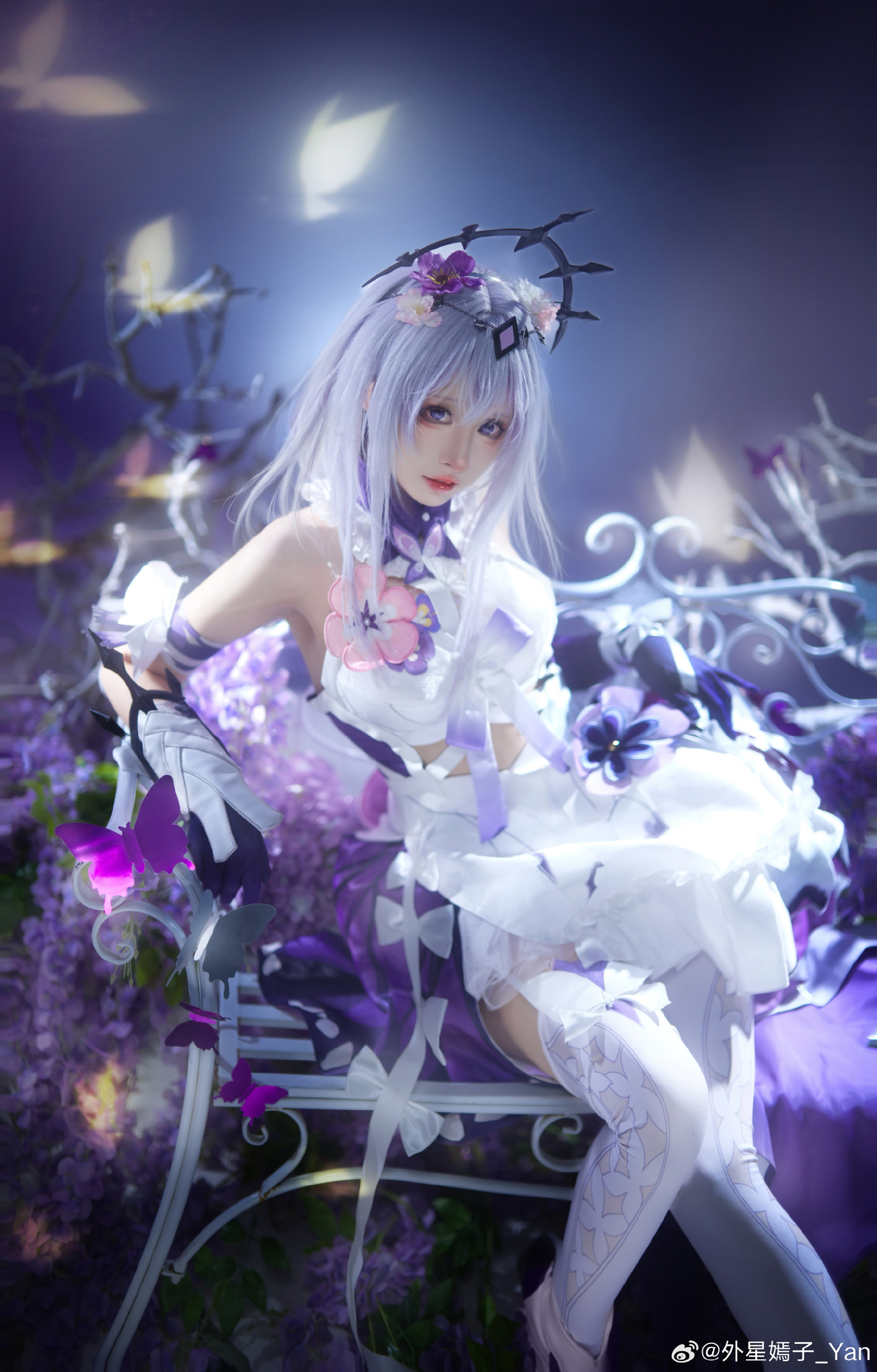《崩坏：星穹铁道》遐蝶 | 外星嫣子_Yancos遐蝶-coser喵-coser美图-coser聚集地