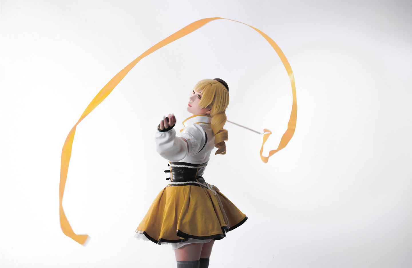 《魔法少女小圆》巴麻美cosplay (8/9) 《魔法少女小圆》巴麻美cosplay 第8张 - 巴麻美图集