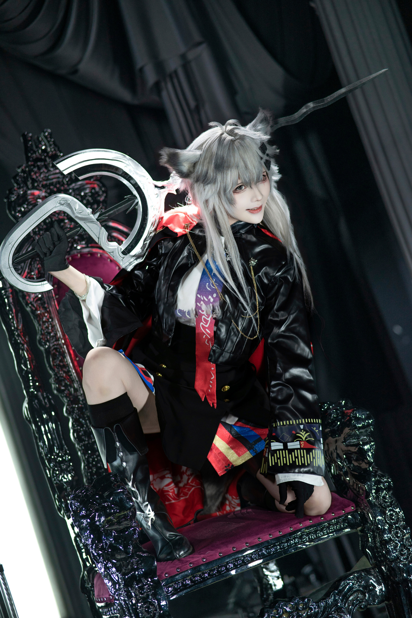 《明日方舟》 拉普兰德cosplay | 千城夜vvcos拉普兰德-coser家，cosplay爱好者，二次元聚集地，动漫文化，新番资讯，ACG，Coser展示