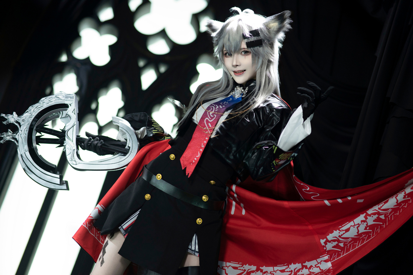 《明日方舟》 拉普兰德cosplay (4/9) 《明日方舟》 拉普兰德cosplay 第4张 - 拉普兰德图集