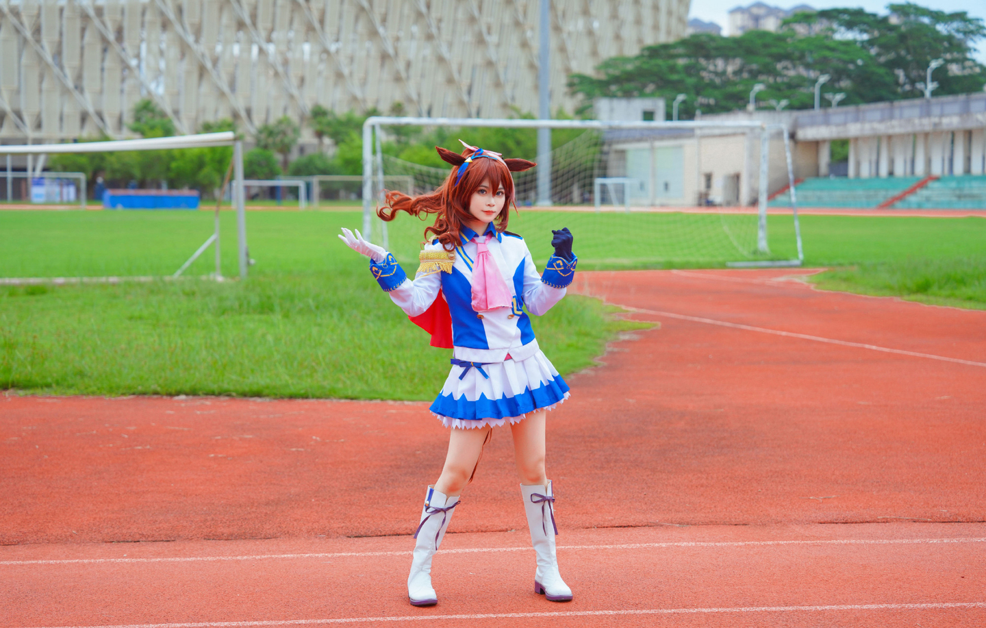 《闪耀优俊少女》东海帝王cosplay (6/10) 《闪耀优俊少女》东海帝王cosplay 第6张 - 东海帝王图集