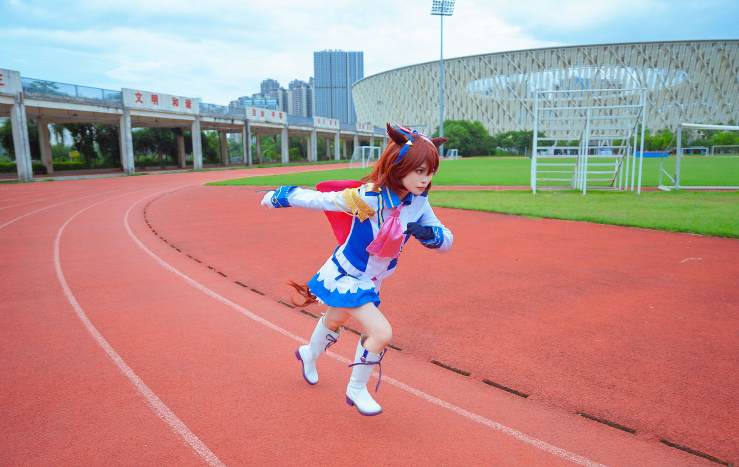 《闪耀优俊少女》东海帝王cosplay (9/10) 《闪耀优俊少女》东海帝王cosplay 第9张 - 东海帝王图集