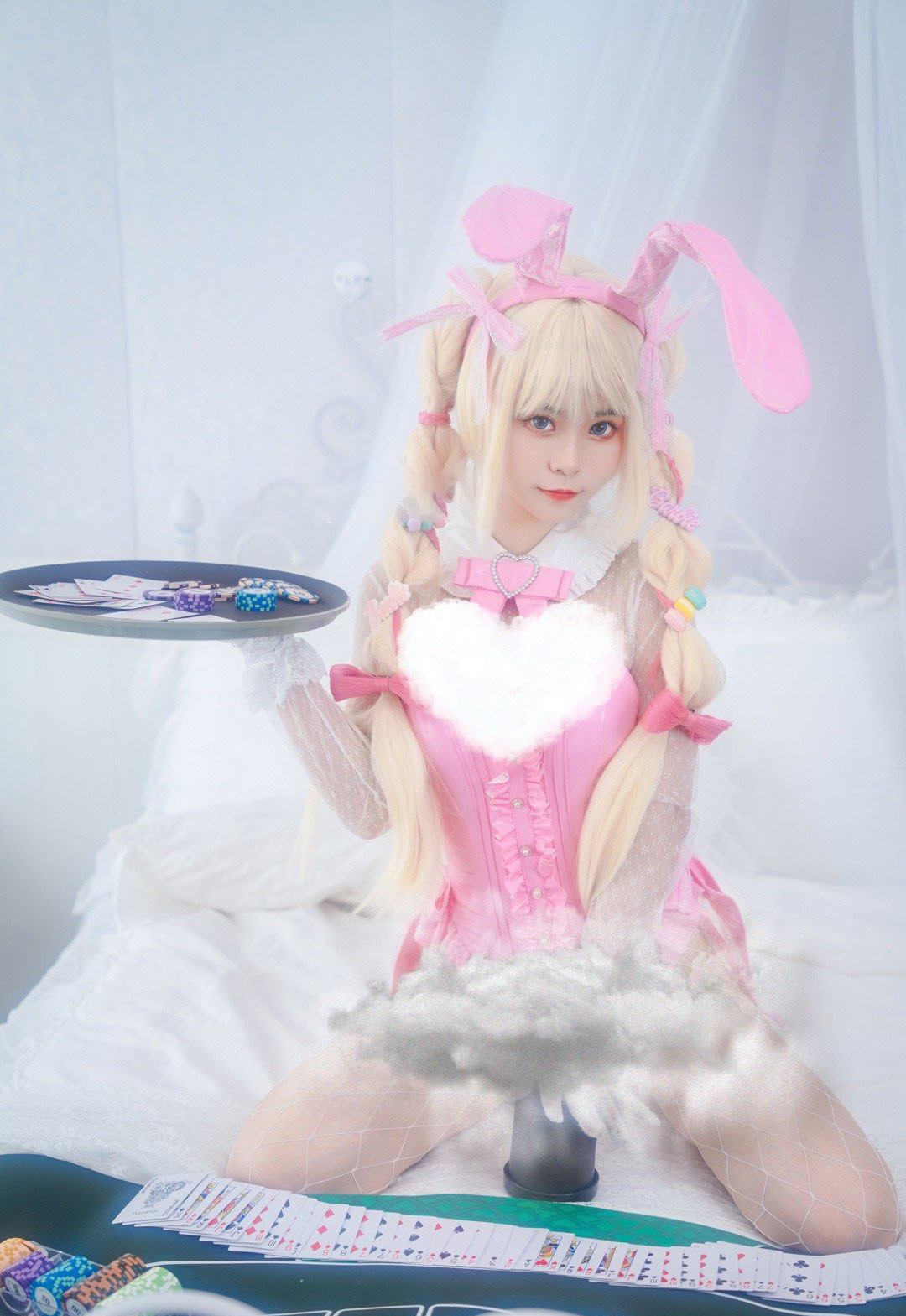 马卡龙兔女郎cosplay (5/6) 马卡龙兔女郎cosplay 第5张 - 兔女郎图集