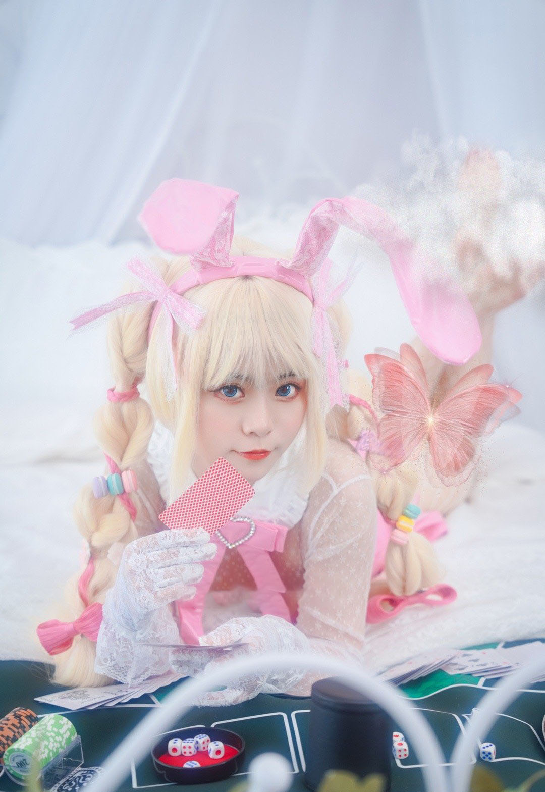 马卡龙兔女郎cosplay (6/6) 马卡龙兔女郎cosplay 第6张 - 兔女郎图集
