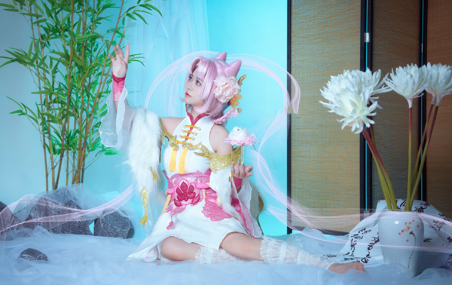 《王者荣耀》 嫦娥cosplay (5/11) 《王者荣耀》 嫦娥cosplay 第5张 - 嫦娥图集