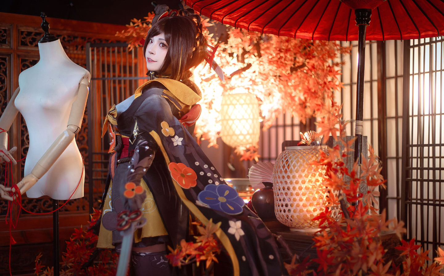 《原神》千织cosplay | 冉冉不甜vcos千织-coser家，cosplay爱好者，二次元聚集地，动漫文化，新番资讯，ACG，Coser展示