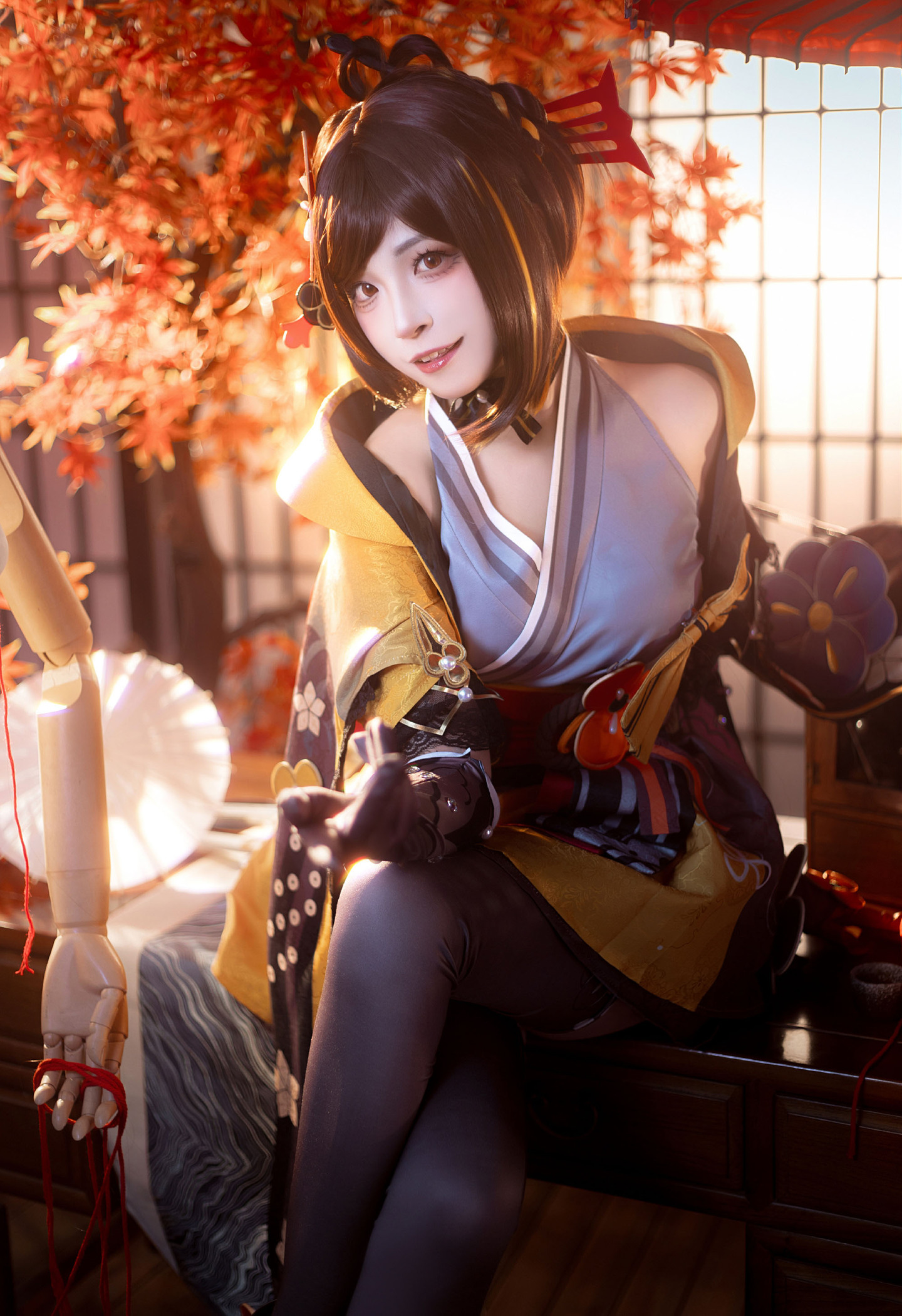 《原神》千织cosplay (4/12) 《原神》千织cosplay 第4张 - 千织图集