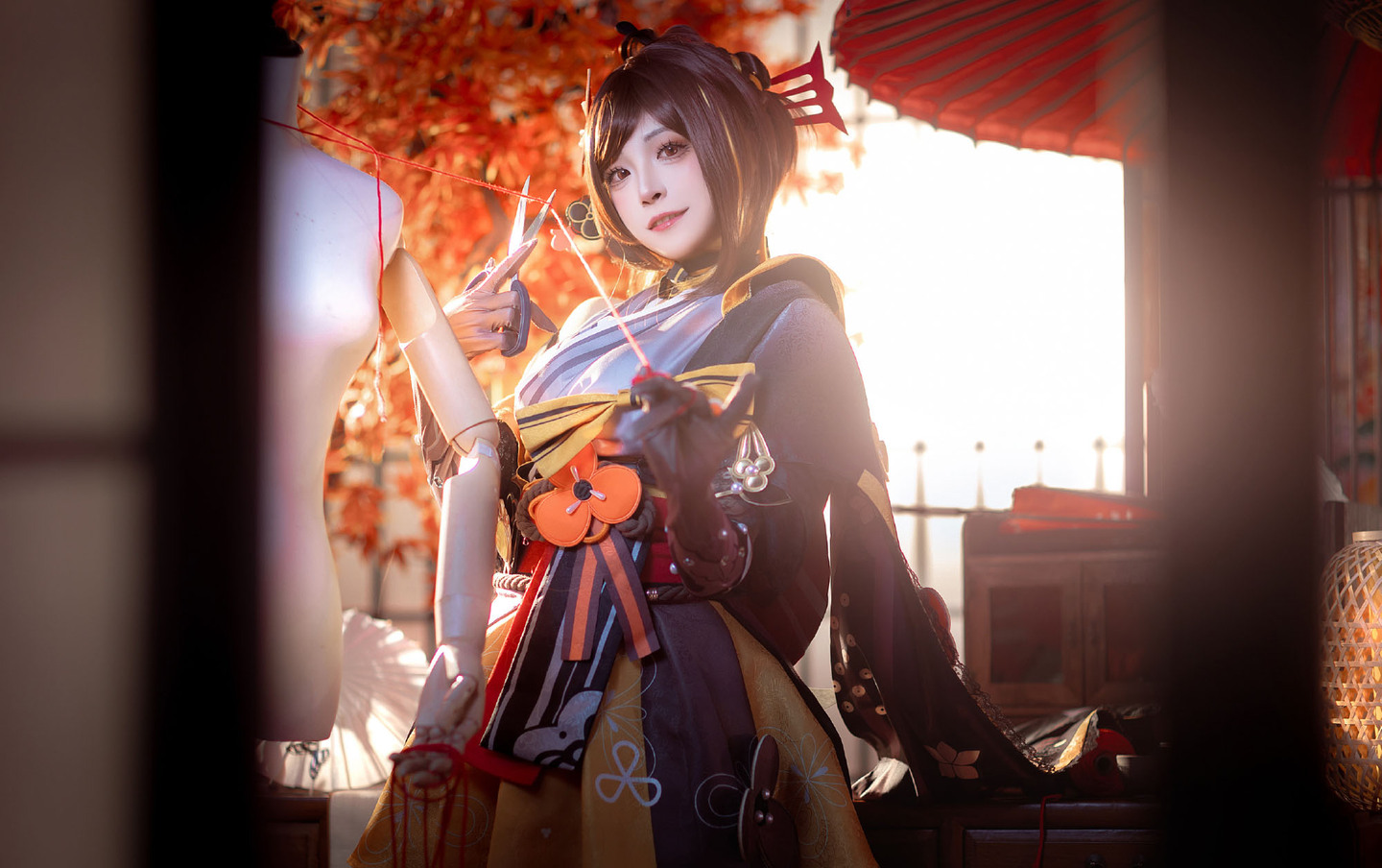《原神》千织cosplay (7/12) 《原神》千织cosplay 第7张 - 千织图集