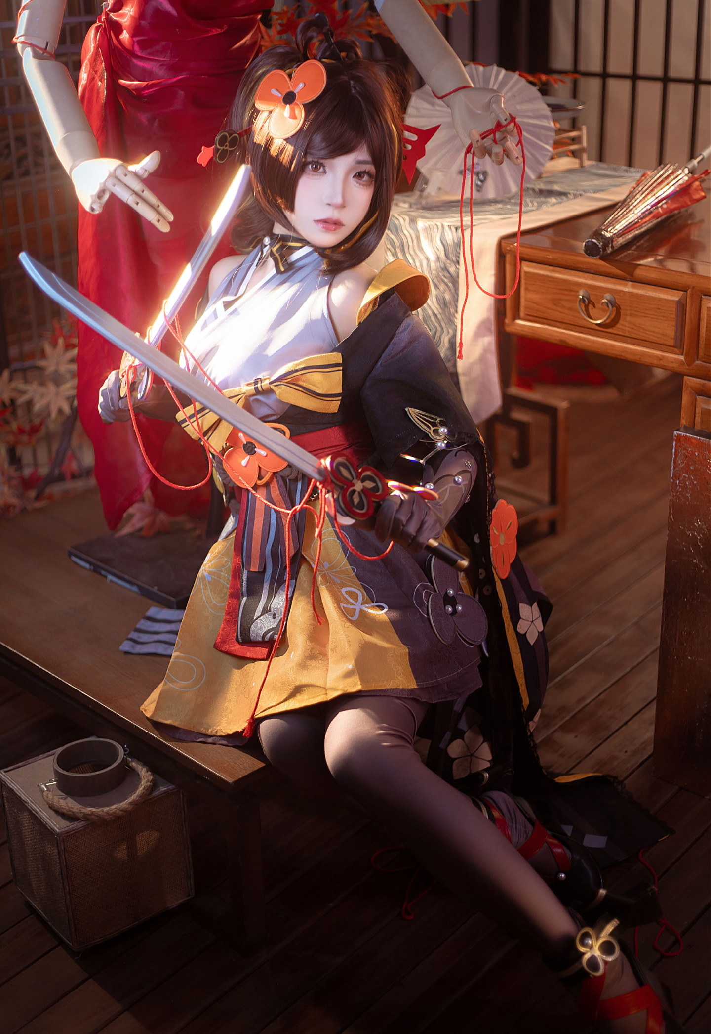 《原神》千织cosplay (8/12) 《原神》千织cosplay 第8张 - 千织图集