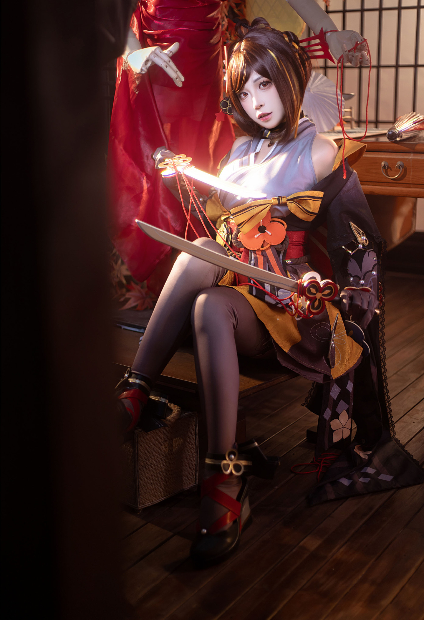 《原神》千织cosplay (10/12) 《原神》千织cosplay 第10张 - 千织图集