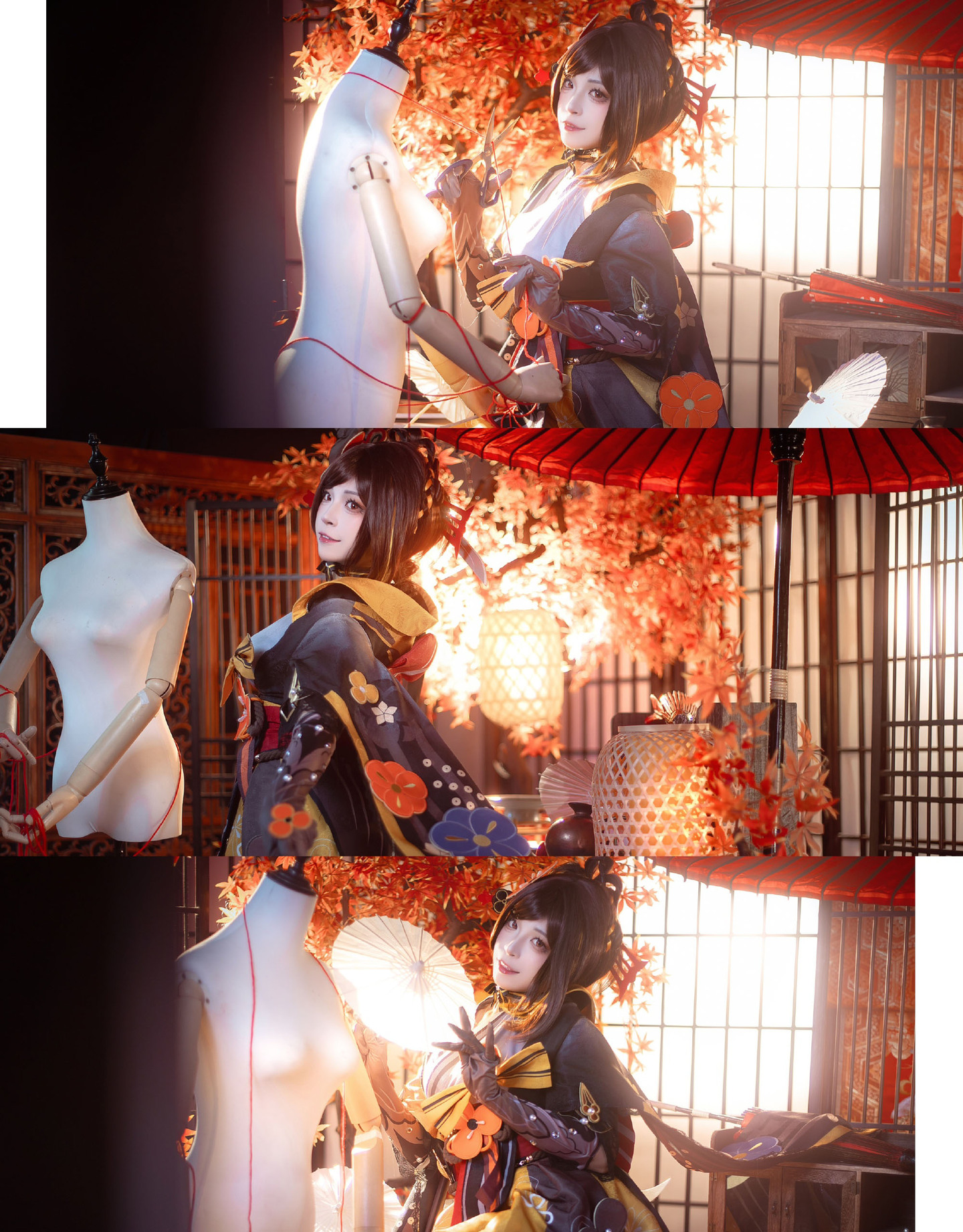 《原神》千织cosplay (11/12) 《原神》千织cosplay 第11张 - 千织图集