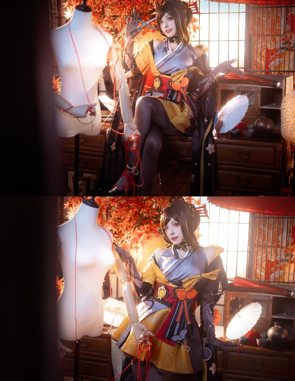 《原神》千织cosplay (12/12) 《原神》千织cosplay 第12张 - 千织图集