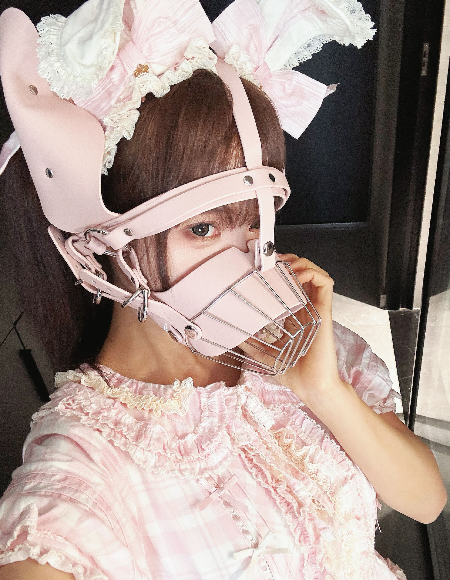 小狗头套 少女写真 (4/4) 小狗头套 少女写真 第4张 - cosplay图集