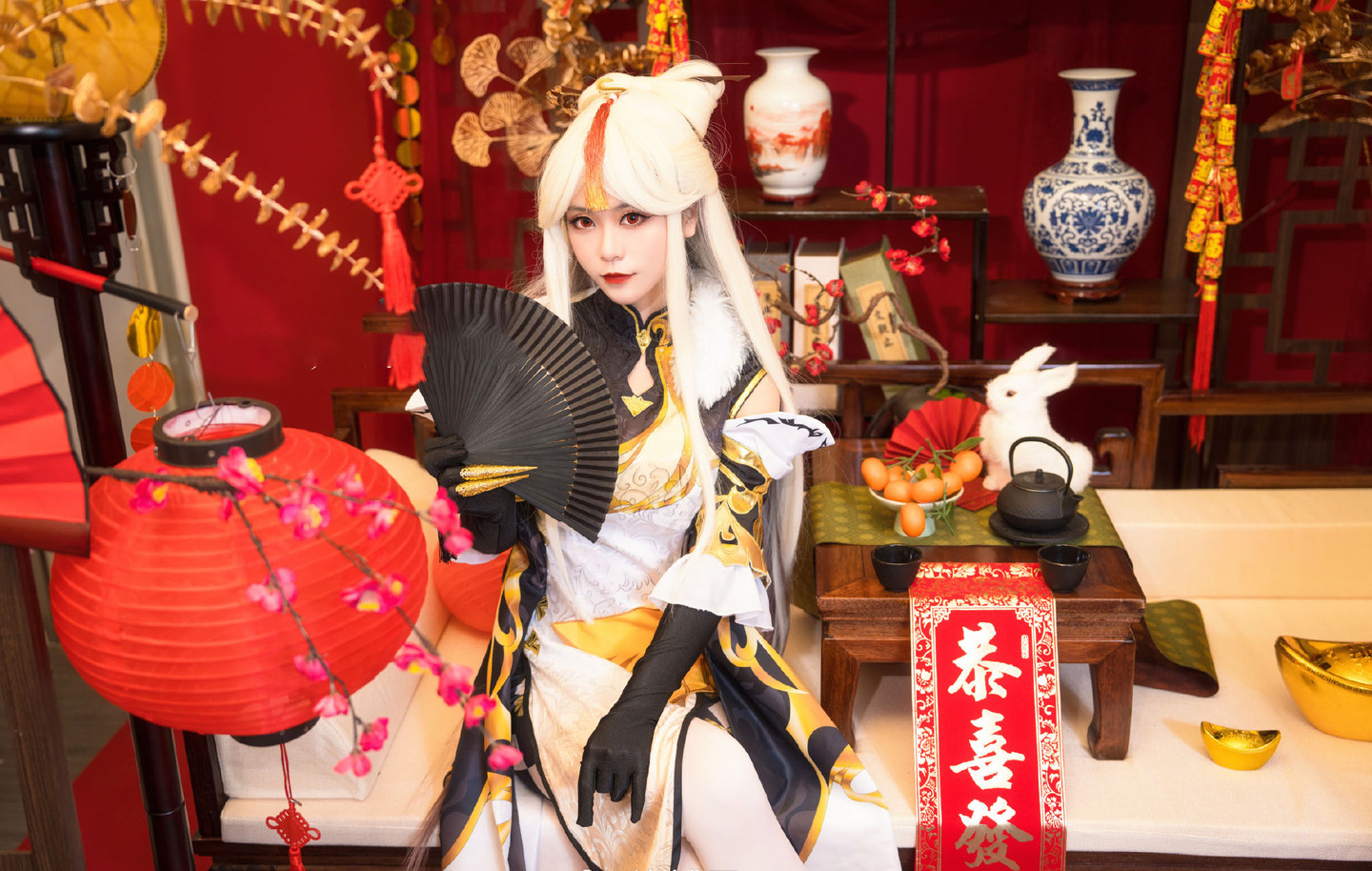 《原神》凝光cosplay (3/9) 《原神》凝光cosplay 第3张 - 凝光图集