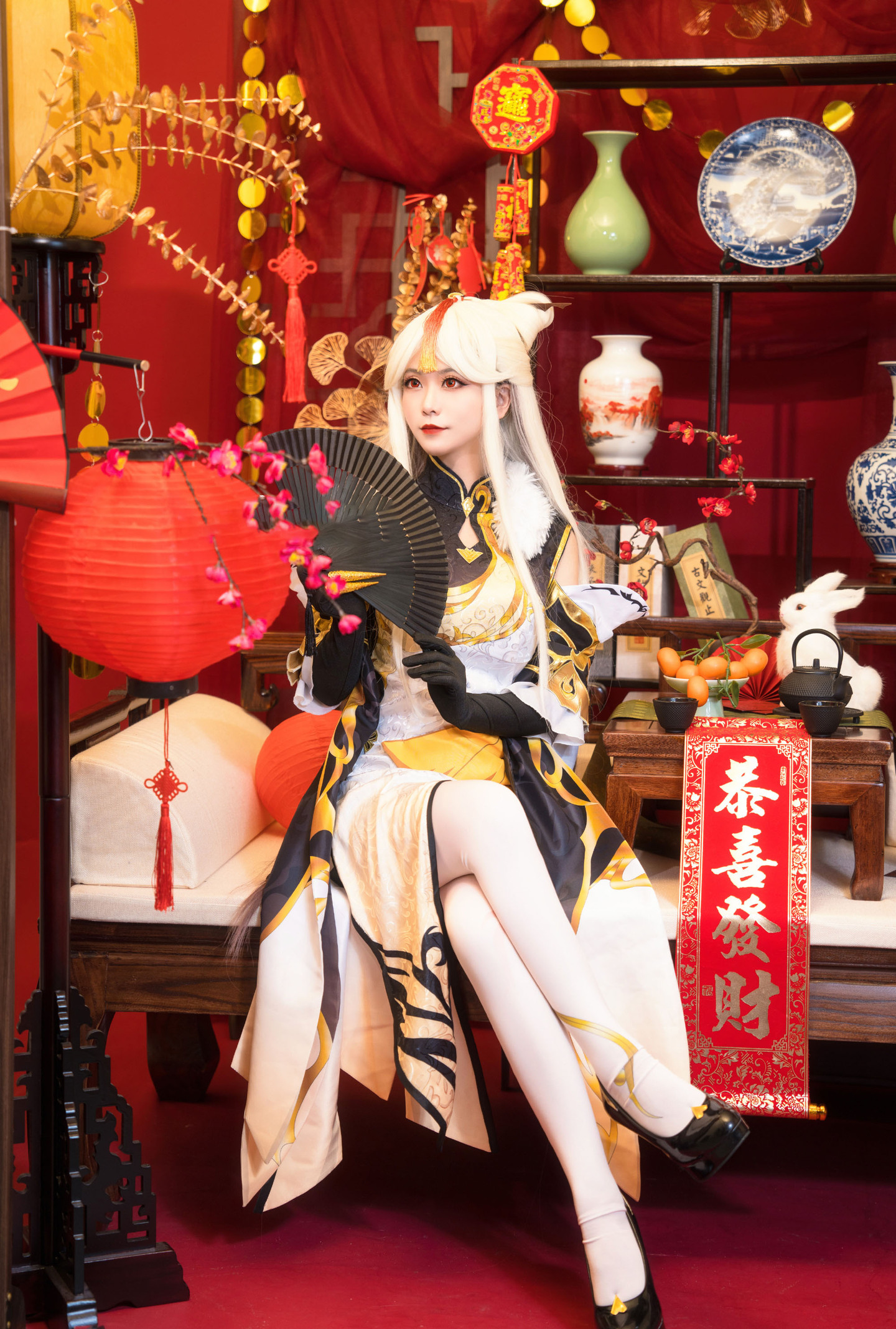 《原神》凝光cosplay (5/9) 《原神》凝光cosplay 第5张 - 凝光图集