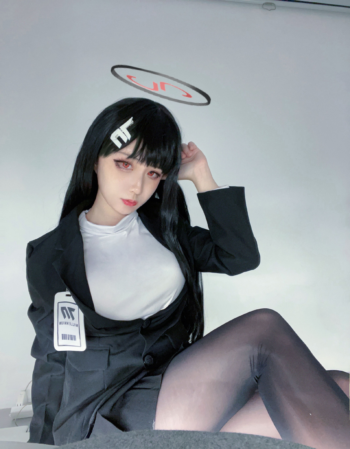 《蔚蓝档案》调月莉音cosplay | 风霖霖Satoricos调月莉音-coser家，cosplay爱好者，二次元聚集地，动漫文化，新番资讯，ACG，Coser展示