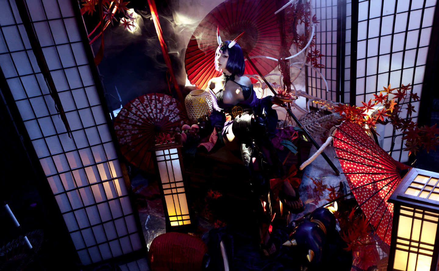 《Fate/Grand Order》酒吞童子cosplay (3/10) 《Fate/Grand Order》酒吞童子cosplay 第3张 - 酒吞童子图集