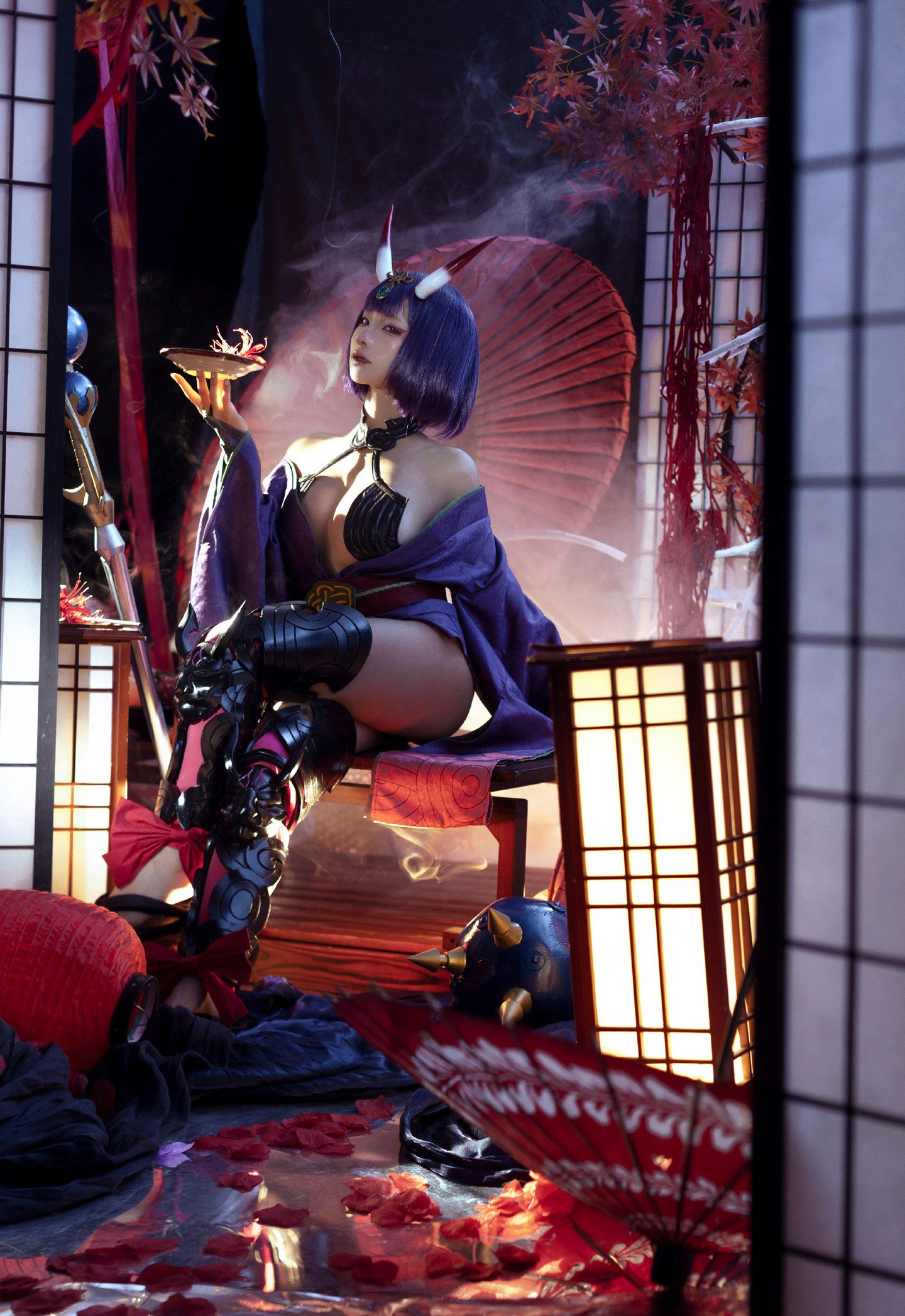 《Fate/Grand Order》酒吞童子cosplay (7/10) 《Fate/Grand Order》酒吞童子cosplay 第7张 - 酒吞童子图集
