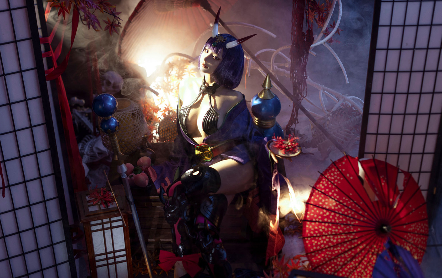 《Fate/Grand Order》酒吞童子cosplay (10/10) 《Fate/Grand Order》酒吞童子cosplay 第10张 - 酒吞童子图集