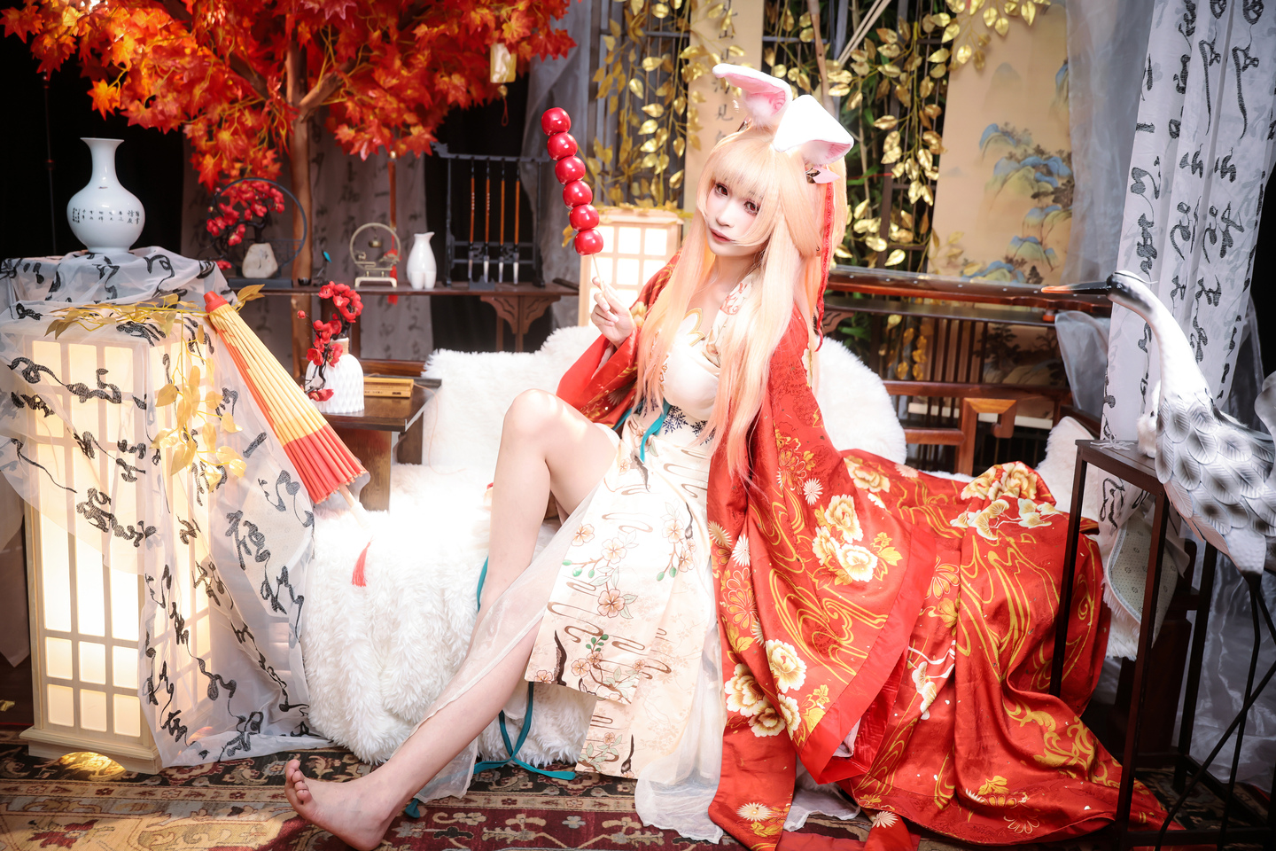 《王者荣耀》公孙离惊鸿舞cosplay (11/20) 《王者荣耀》公孙离惊鸿舞cosplay 第11张 - 公孙离图集