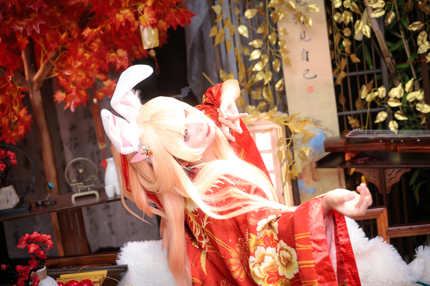 《王者荣耀》公孙离惊鸿舞cosplay (18/20) 《王者荣耀》公孙离惊鸿舞cosplay 第18张 - 公孙离图集