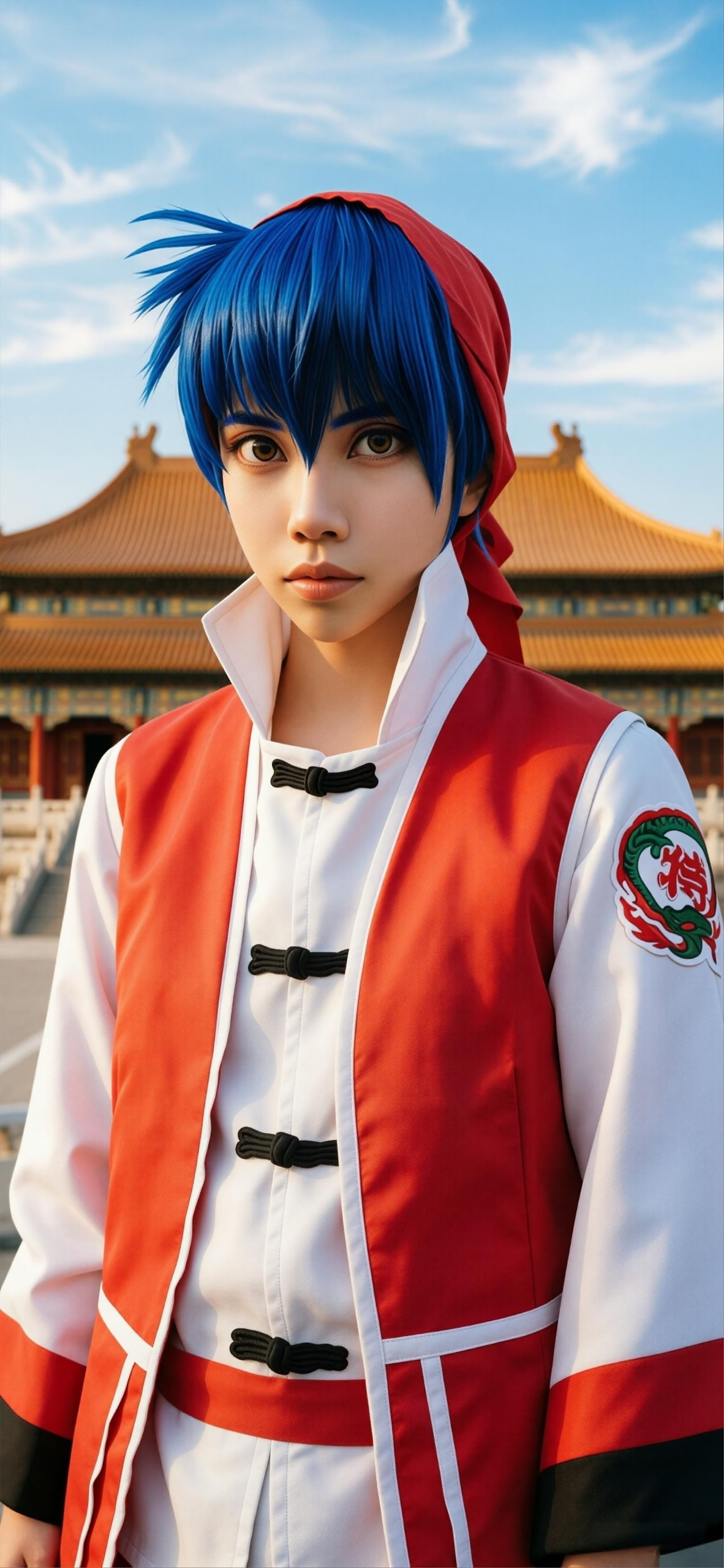 中华小当家cos正片﹣特级厨师刘昴星 | 脚踏七星123cos刘昴星/小当家-coser家，cosplay爱好者，二次元聚集地，动漫文化，新番资讯，ACG，Coser展示