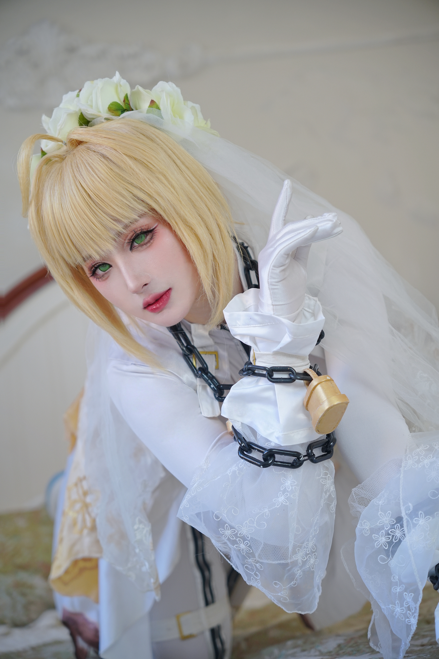 fate/grandorder 尼禄花嫁cosplay | 虚空澪绫cos尼禄-coser家,cosplay爱好者,二次元聚集地,动漫文化,新番资讯,ACG,Coser展示