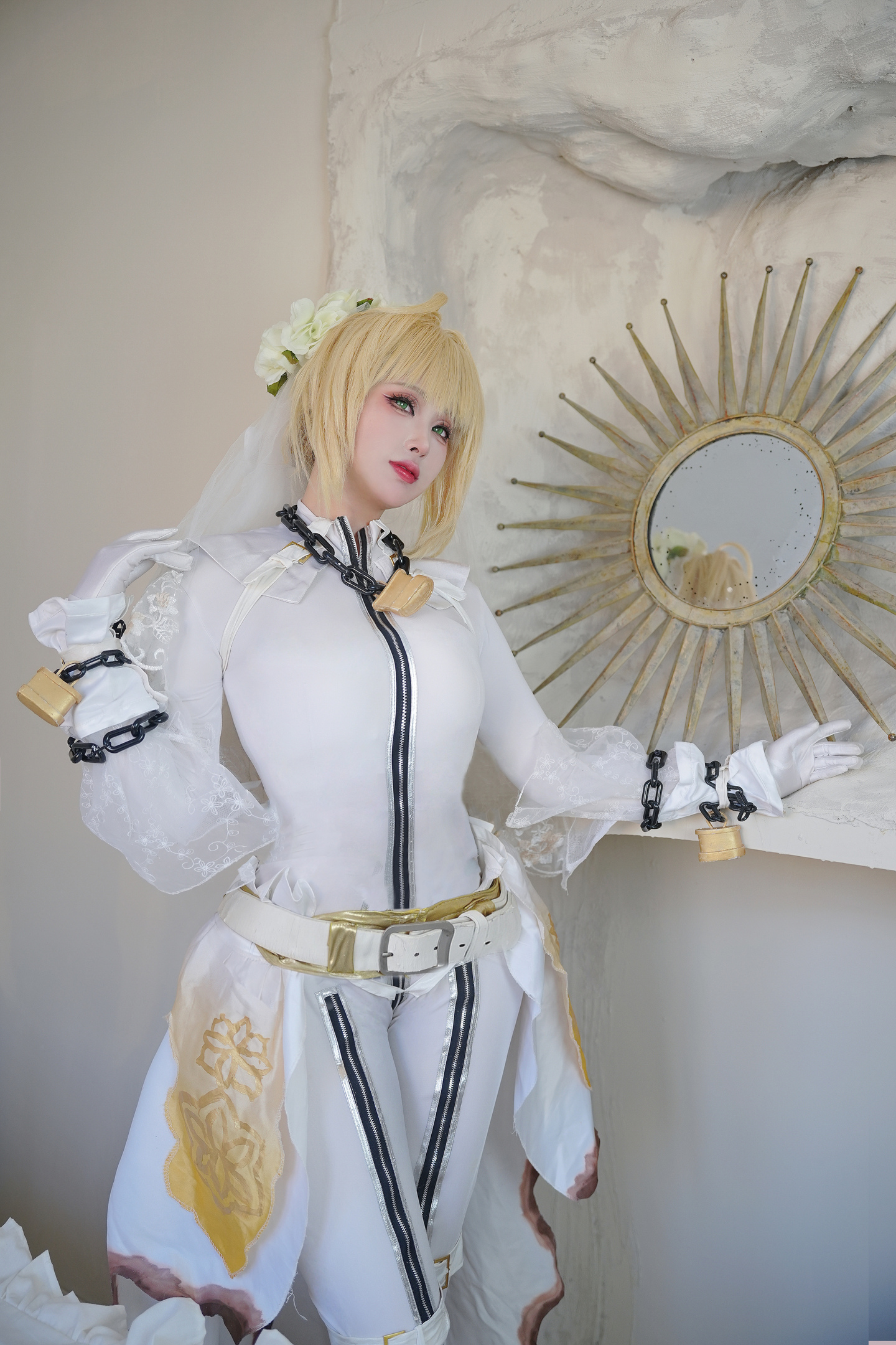 fate/grandorder 尼禄花嫁cosplay (3/9) fate/grandorder 尼禄花嫁cosplay 第3张 - 尼禄图集
