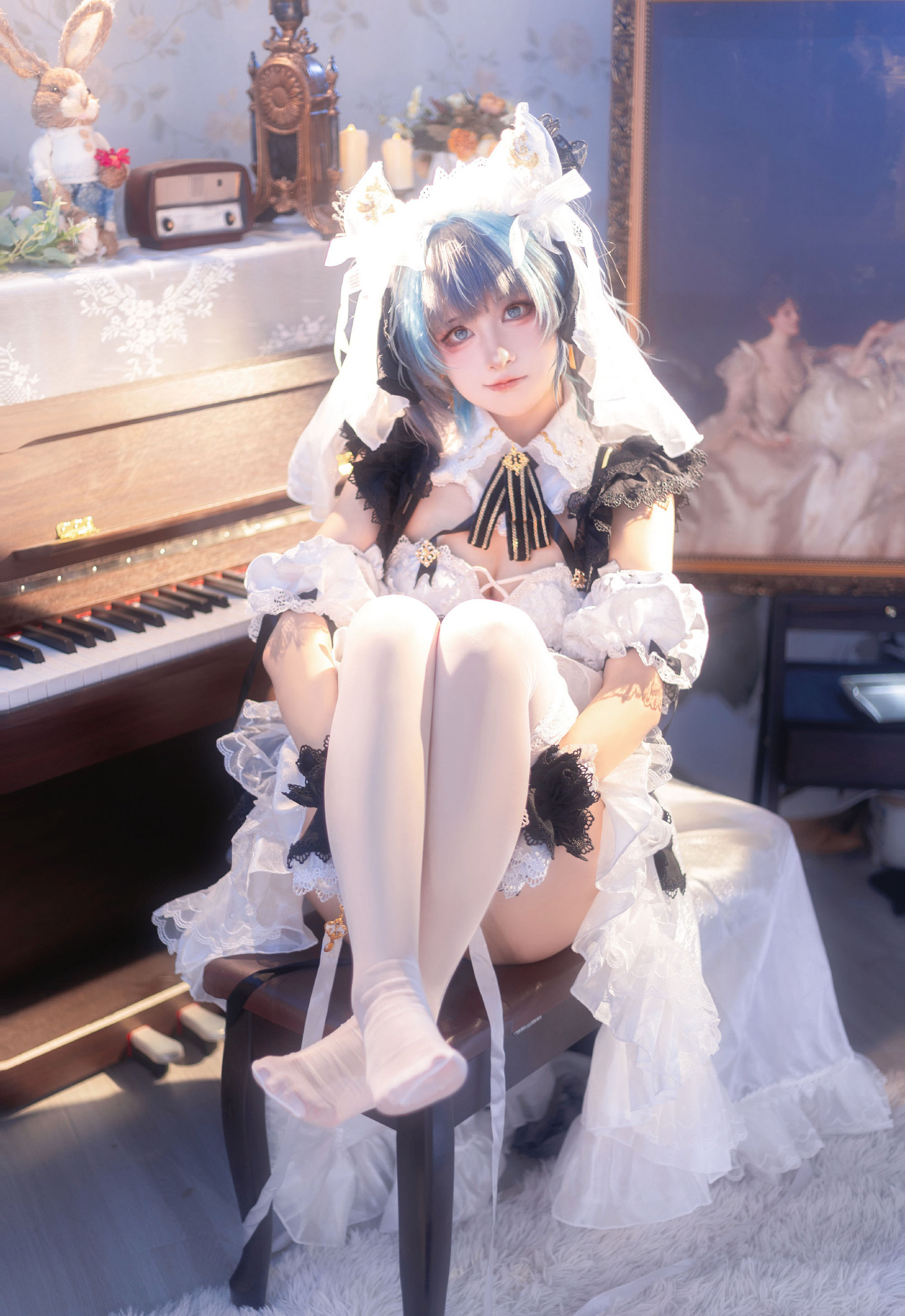 《碧蓝航线》柴郡cosplay (4/9) 《碧蓝航线》柴郡cosplay 第4张 - 柴郡图集