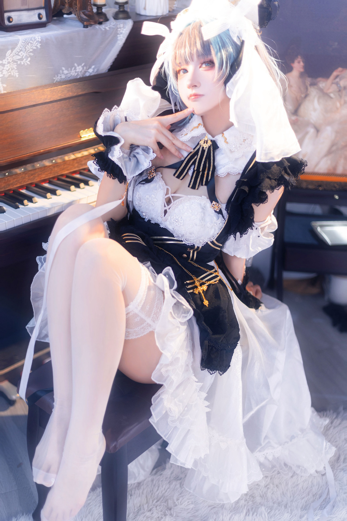 《碧蓝航线》柴郡cosplay (5/9) 《碧蓝航线》柴郡cosplay 第5张 - 柴郡图集