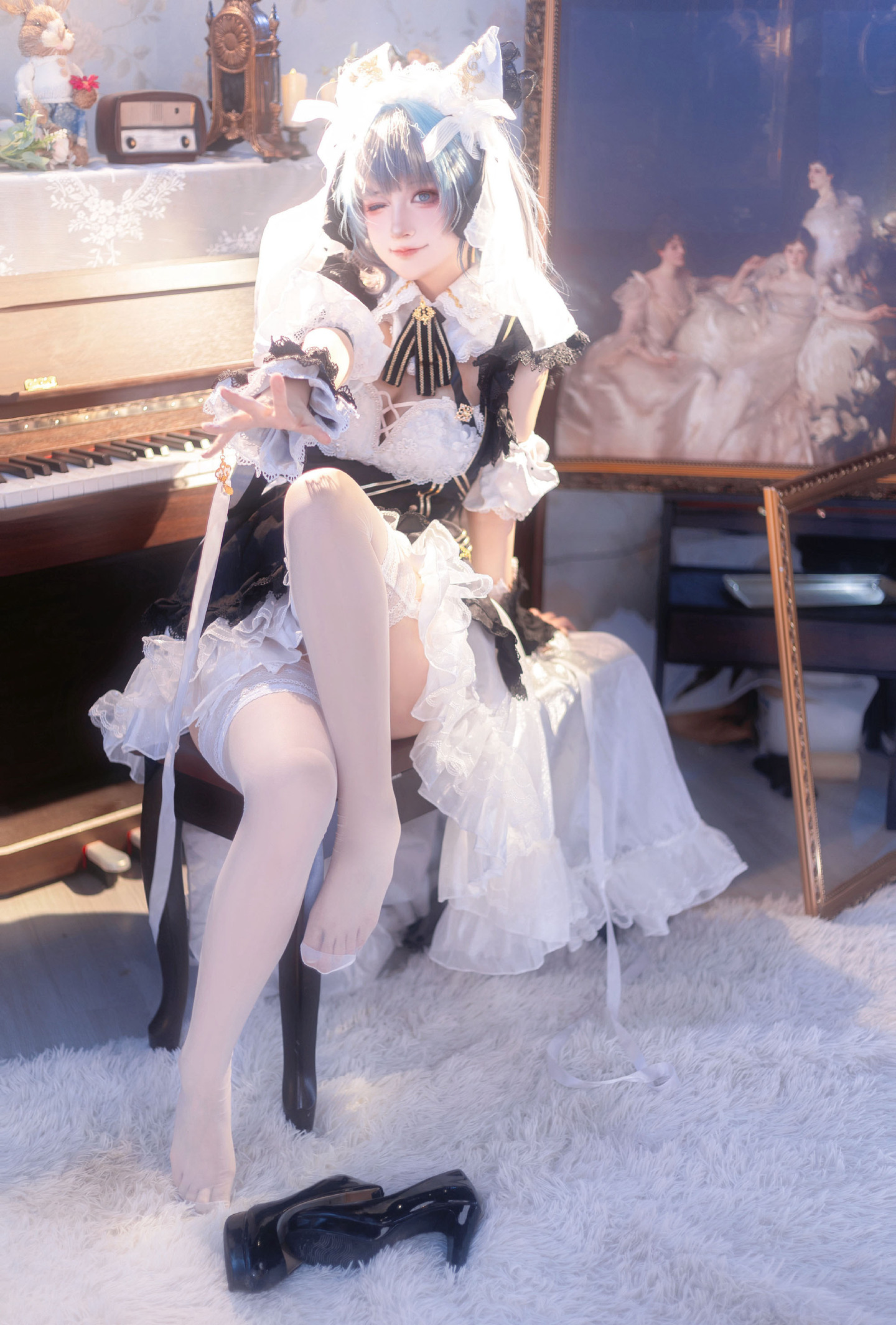 《碧蓝航线》柴郡cosplay (6/9) 《碧蓝航线》柴郡cosplay 第6张 - 柴郡图集