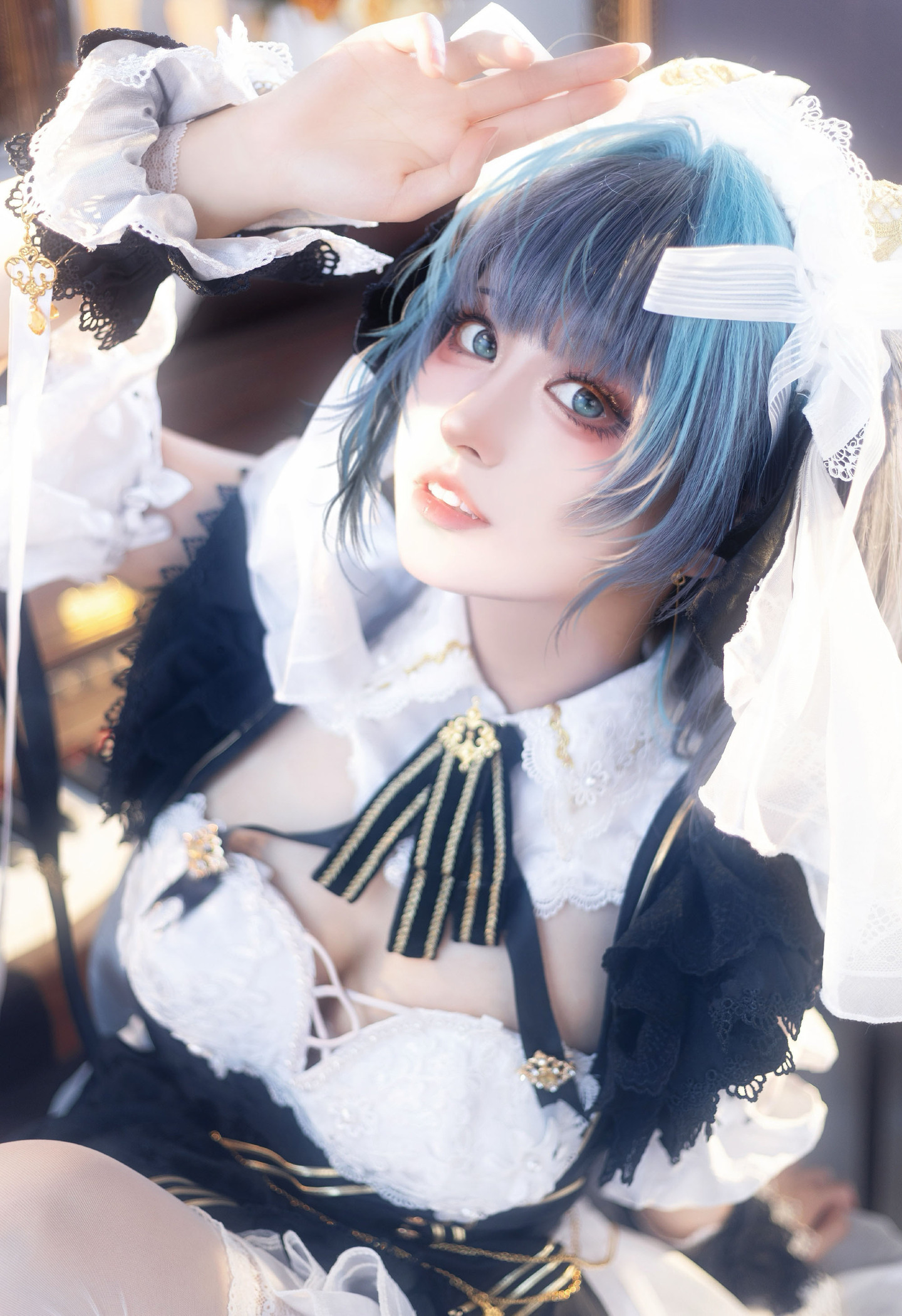 《碧蓝航线》柴郡cosplay (7/9) 《碧蓝航线》柴郡cosplay 第7张 - 柴郡图集