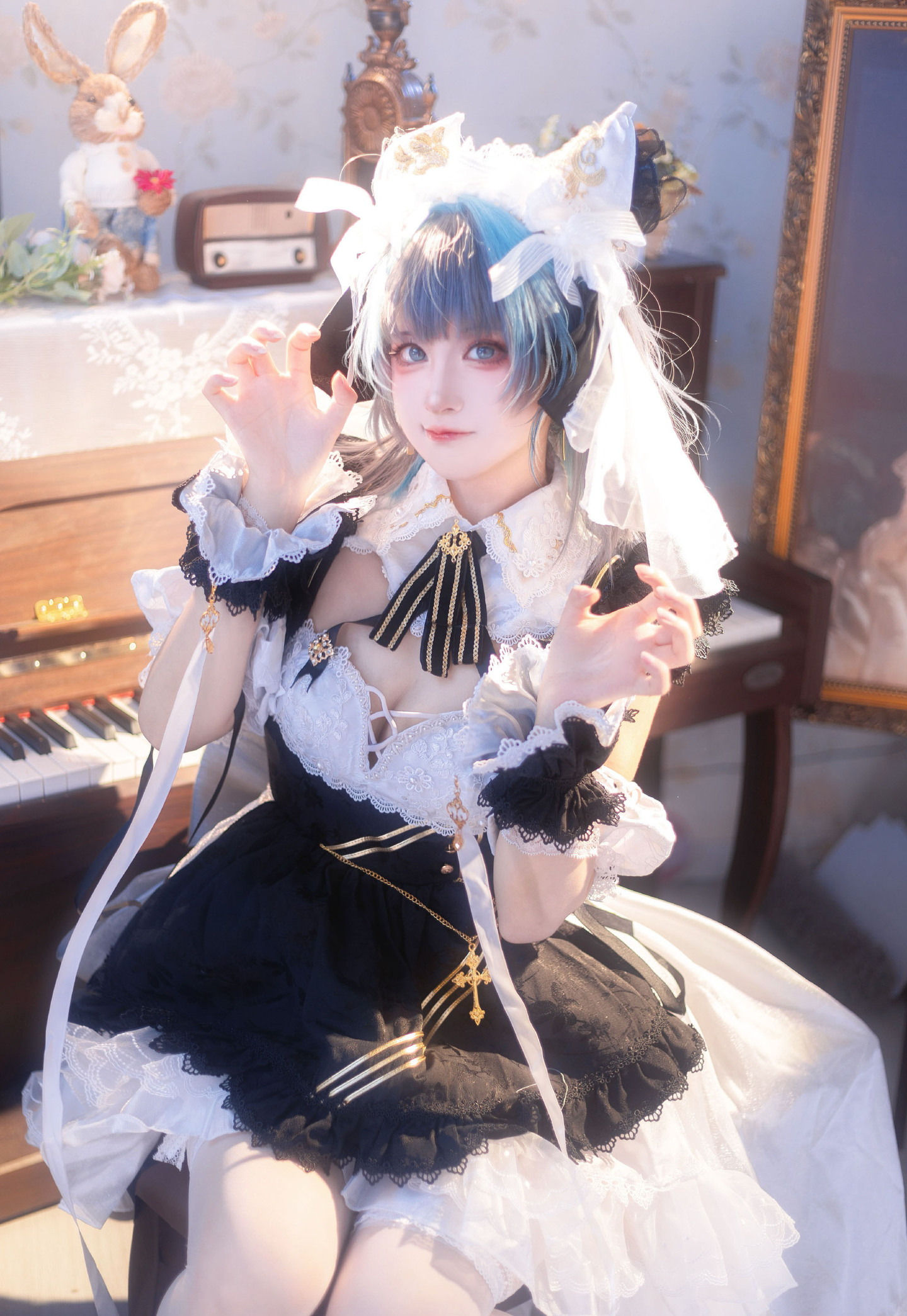 《碧蓝航线》柴郡cosplay (8/9) 《碧蓝航线》柴郡cosplay 第8张 - 柴郡图集
