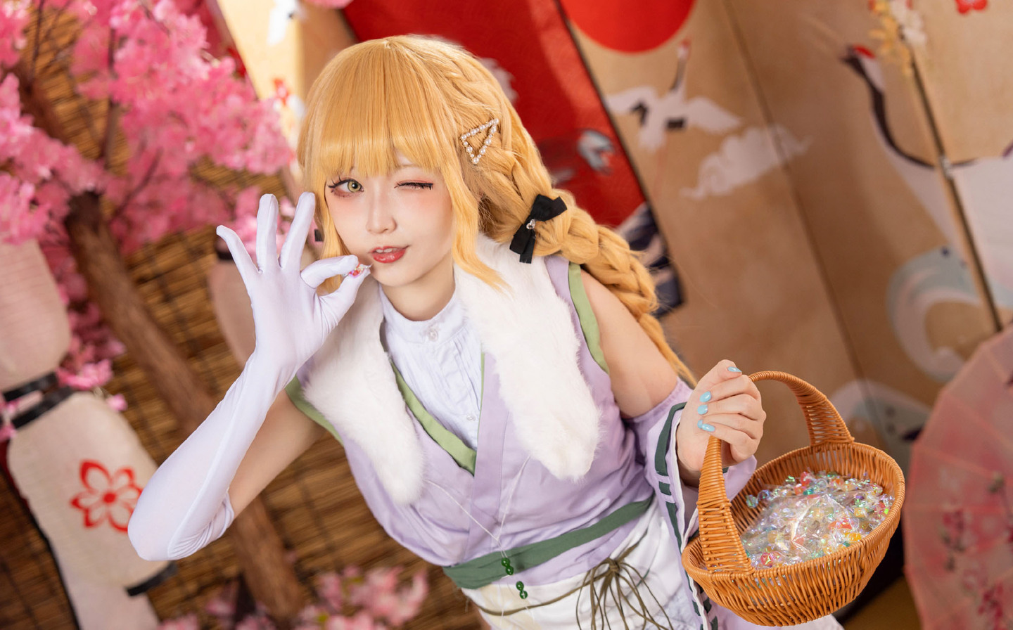 《学园偶像大师》藤田琴音cosplay (11/14) 《学园偶像大师》藤田琴音cosplay 第11张 - 藤田琴音图集