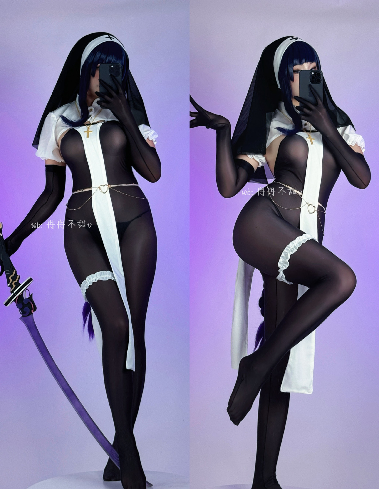 《原神》 修女cosplay (2/9) 《原神》 修女cosplay 第2张 - 修女图集