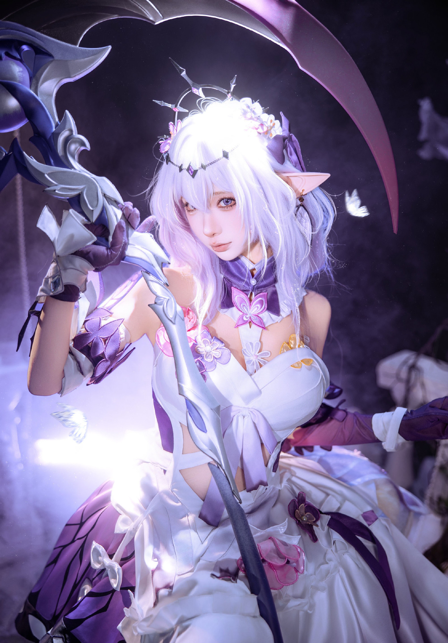 《崩坏：星穹铁道》遐蝶cosplay | 蠢沫沫-cos遐蝶-coser喵-coser美图-coser聚集地