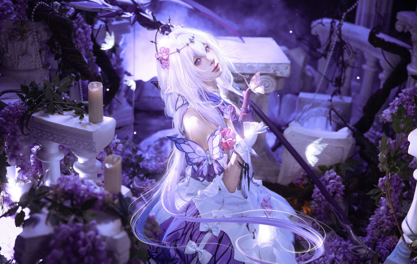 《崩坏：星穹铁道》遐蝶cosplay 第9张 - 遐蝶图集