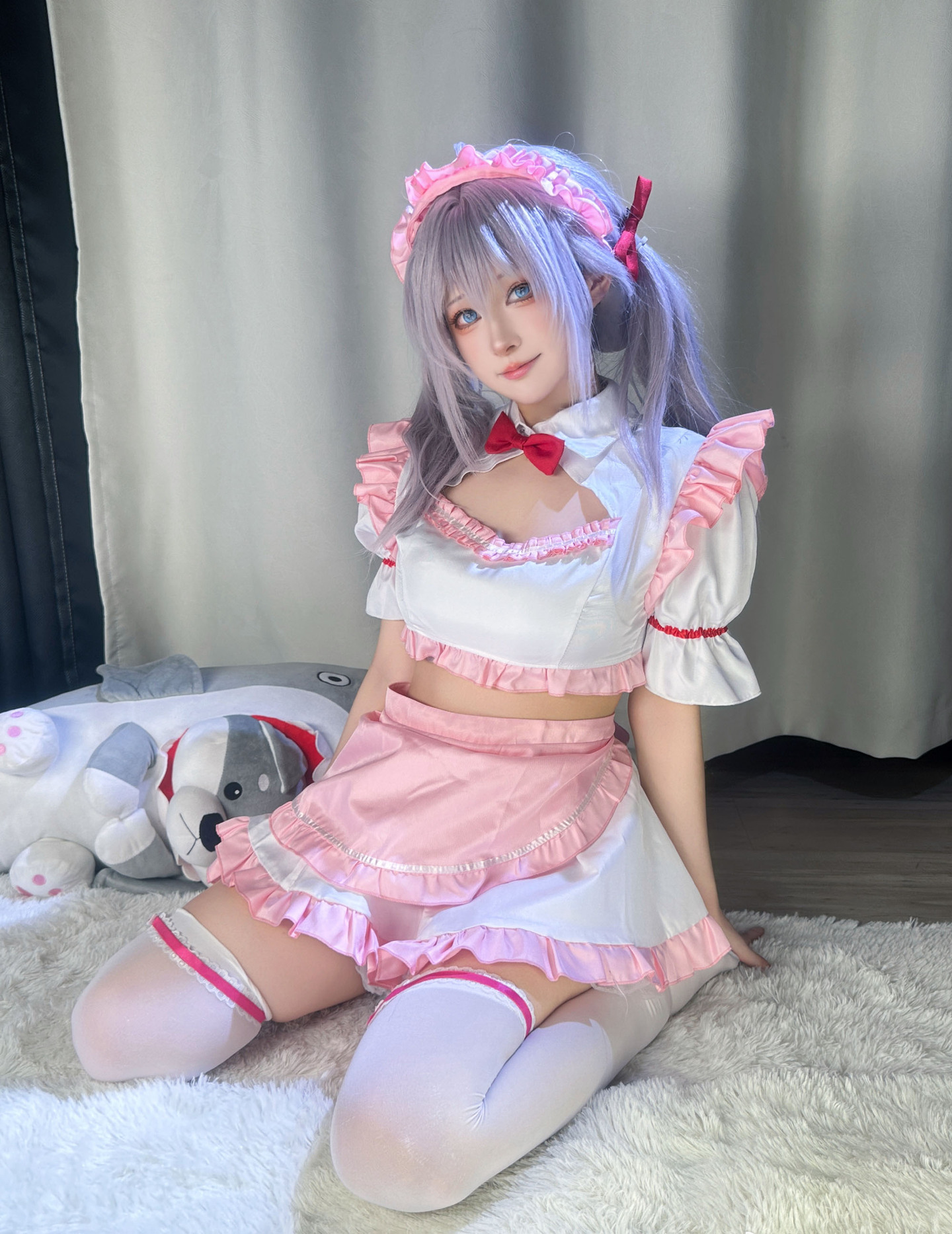 《不时轻声地以俄语遮羞的邻座艾莉同学第二季》艾莉莎cosplay (4/8) 《不时轻声地以俄语遮羞的邻座艾莉同学第二季》艾莉莎cosplay 第4张 - 艾莉莎图集