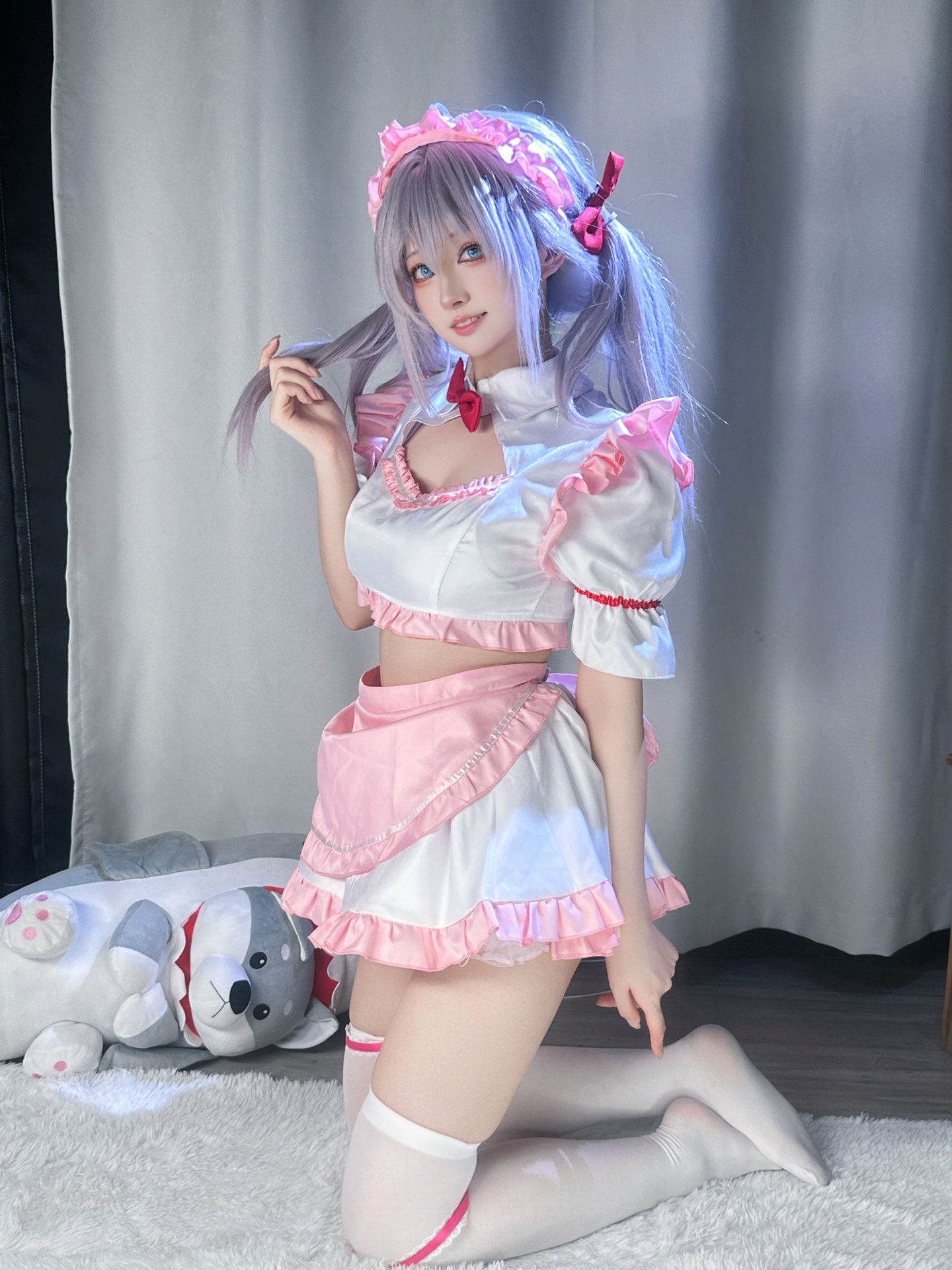 《不时轻声地以俄语遮羞的邻座艾莉同学第二季》艾莉莎cosplay (6/8) 《不时轻声地以俄语遮羞的邻座艾莉同学第二季》艾莉莎cosplay 第6张 - 艾莉莎图集