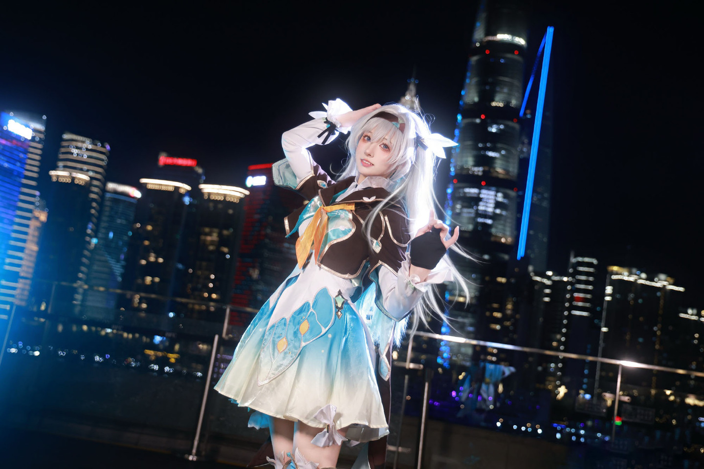 《崩坏:星穹铁道》流萤cosplay (2/5) 《崩坏:星穹铁道》流萤cosplay 第2张 - 流萤图集