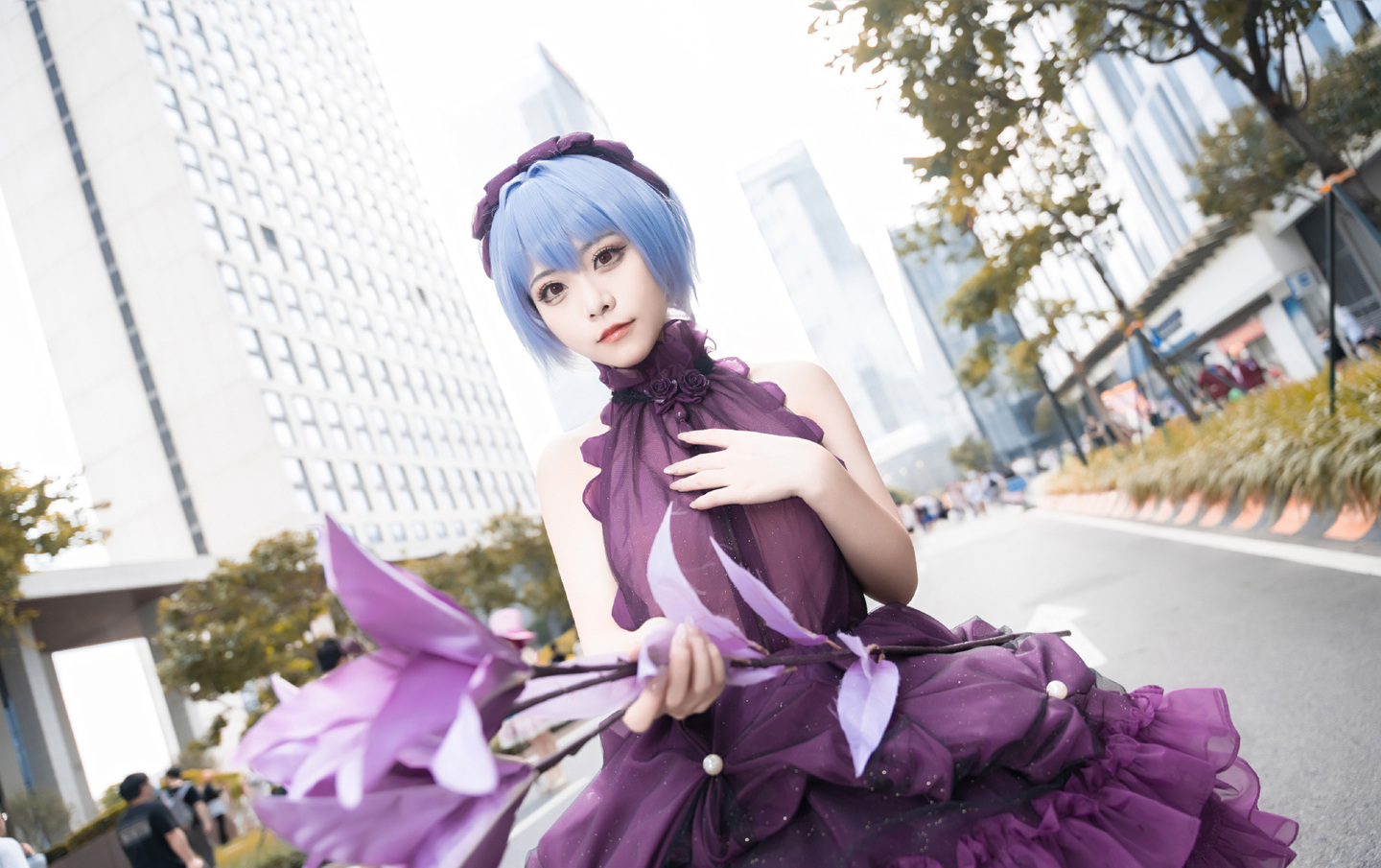 《新世纪福音战士》绫波丽花之语cosplay | 洛城雪Yukicos绫波丽-coser家，cosplay爱好者，二次元聚集地，动漫文化，新番资讯，ACG，Coser展示